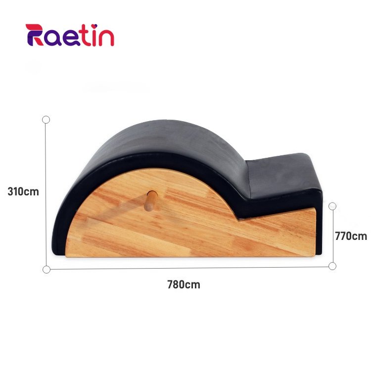 Solid Wood Portable Body Wood Balance Adjustable Back Support Posture ...