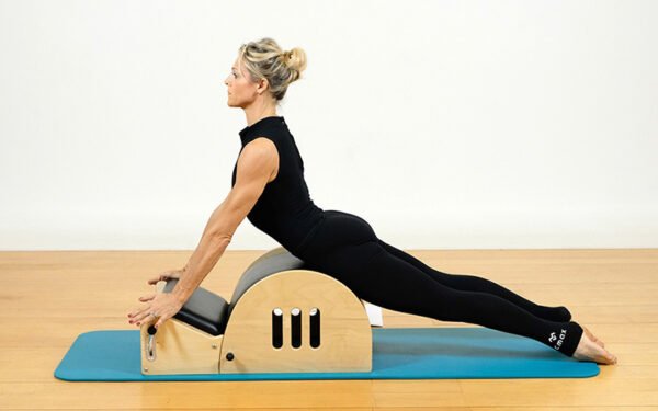 Folding Pilates Spine Corrector for Easy Storage